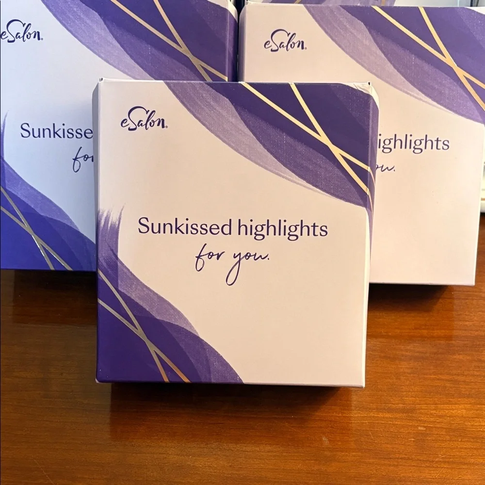 Sunkissed Highlights Hair Color-bleaching system
